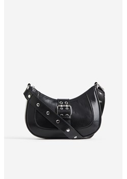 H & M - Powlekana torebka na ramię - Czarny ze sklepu H&M w kategorii Listonoszki - zdjęcie 169595049