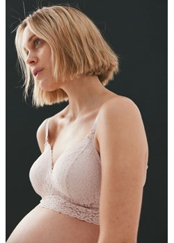H & M - MAMA Usztywniany biustonosz dla karmiącej 2-pak - Różowy ze sklepu H&M w kategorii Bielizna ciążowa - zdjęcie 169595277