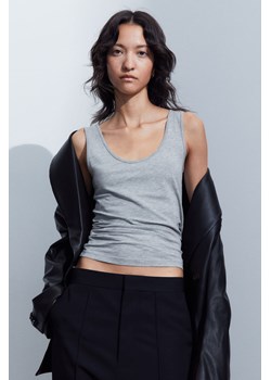 H & M - Koszulka 2-pak - Szary ze sklepu H&M w kategorii Bluzki damskie - zdjęcie 169595328