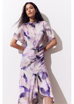 H & M - Sukienka z rozciętymi rękawami - Fioletowy ze sklepu H&M w kategorii Sukienki - zdjęcie 169595548