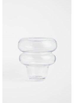 H & M - Mały wazonik ze szkła - Biały ze sklepu H&M w kategorii Wazony - zdjęcie 169595557