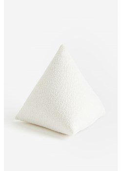H & M - Poduszka w kształcie piramidy - Biały ze sklepu H&M w kategorii Poduszki dekoracyjne - zdjęcie 169595719