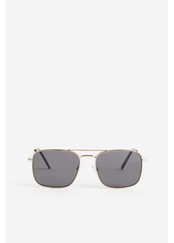 H & M - Okulary przeciwsłoneczne - Złoty ze sklepu H&M w kategorii Okulary przeciwsłoneczne męskie - zdjęcie 169595775
