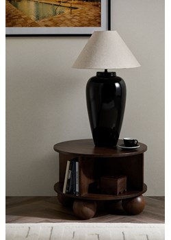 H & M - Wysoka ceramiczna postawa lampy - Czarny ze sklepu H&M w kategorii Podstawy lamp - zdjęcie 169596069