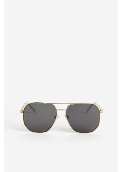 H & M - Okulary przeciwsłoneczne - Złoty ze sklepu H&M w kategorii Okulary przeciwsłoneczne damskie - zdjęcie 169596076