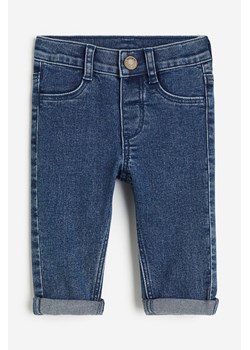 H & M - Dżinsy Skinny Fit - Niebieski ze sklepu H&M w kategorii Spodnie i półśpiochy - zdjęcie 169596078