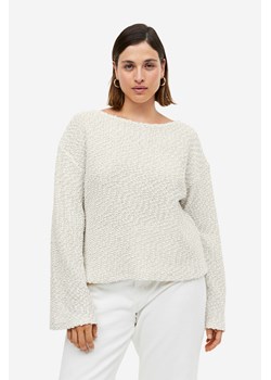 H & M - Pudełkowy sweter - Beżowy ze sklepu H&M w kategorii Swetry damskie - zdjęcie 169596119