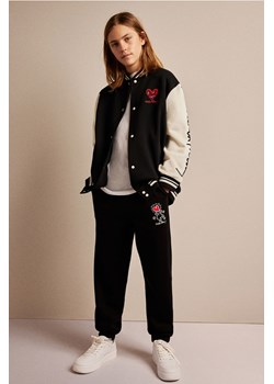 H & M - Joggersy z nadrukiem motywu - Czarny ze sklepu H&M w kategorii Spodnie chłopięce - zdjęcie 169596168
