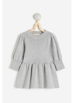 H & M - Dzianinowa sukienka - Szary ze sklepu H&M w kategorii Sukienki niemowlęce - zdjęcie 169596289