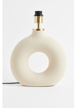 H & M - Ceramiczna podstawa lampy - Biały ze sklepu H&M w kategorii Podstawy lamp - zdjęcie 169596358
