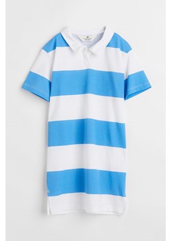 H & M - Sukienka T-shirtowa oversize - Niebieski ze sklepu H&M w kategorii Sukienki dziewczęce - zdjęcie 169596897