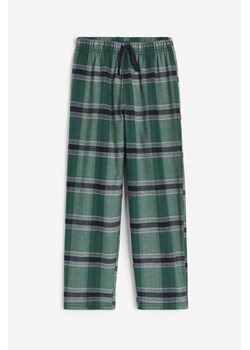 H & M - Bawełniane spodnie piżamowe - Zielony ze sklepu H&M w kategorii Piżamy dziecięce - zdjęcie 169596957