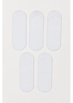 H & M - Skarpety Coolmax 5-pak - Biały ze sklepu H&M w kategorii Skarpetki męskie - zdjęcie 169597037
