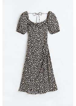 H & M - Sukienka z krepy - Czarny ze sklepu H&M w kategorii Sukienki - zdjęcie 169597056