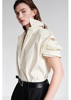 H & M - Bawełniana koszula oversize - Beżowy ze sklepu H&M w kategorii Koszule damskie - zdjęcie 169597068