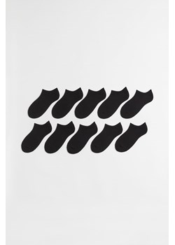H & M - Krótkie skarpety 10-pak - Czarny ze sklepu H&M w kategorii Skarpetki damskie - zdjęcie 169597075