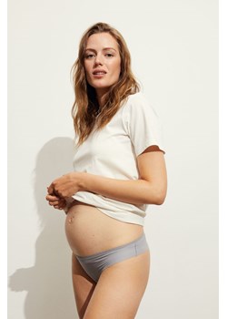 H & M - MAMA Figi brazilian 3-pak - Szary ze sklepu H&M w kategorii Bielizna ciążowa - zdjęcie 169597117