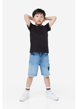 H & M - Bawełniany T-shirt - Czarny ze sklepu H&M w kategorii T-shirty chłopięce - zdjęcie 169597276
