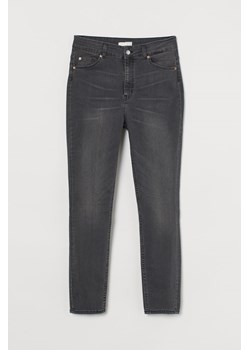 H & M - H & M+ Skinny High Jeans - Szary ze sklepu H&M w kategorii Jeansy damskie - zdjęcie 169597447