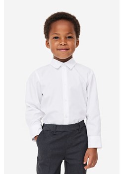 H & M - Szkolna koszula easy-iron - Biały ze sklepu H&M w kategorii Koszule chłopięce - zdjęcie 169597459