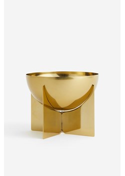 H & M - Metalowa miska - Złoty ze sklepu H&M w kategorii Misy i tace dekoracyjne - zdjęcie 169597498