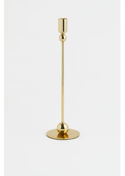 H & M - Wysoki świecznik metalowy - Złoty ze sklepu H&M w kategorii Świeczniki - zdjęcie 169597798