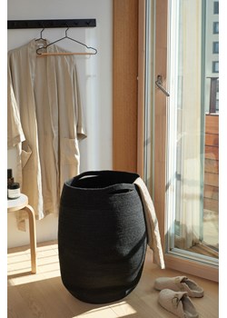 H & M - Jutowy kosz na pranie - Szary ze sklepu H&M w kategorii Kosze na pranie - zdjęcie 169597969