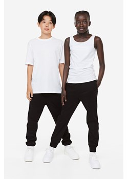 H & M - Joggersy z bawełnianego dżerseju 2-pak - Czarny ze sklepu H&M w kategorii Spodnie chłopięce - zdjęcie 169598129