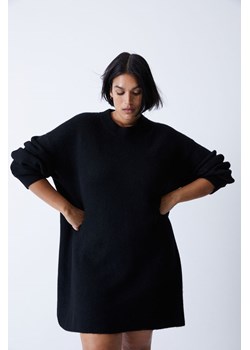 H & M - Dzianinowa sukienka - Czarny ze sklepu H&M w kategorii Sukienki - zdjęcie 169598326