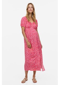 H & M - MAMA Sukienka z odkrytymi ramionami - Różowy ze sklepu H&M w kategorii Sukienki ciążowe - zdjęcie 169598355