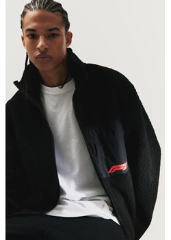 H & M - Polarowa bluza Relaxed Fit - Czarny ze sklepu H&M w kategorii Bluzy męskie - zdjęcie 169598389