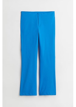 H & M - Rozszerzane spodnie - Niebieski ze sklepu H&M w kategorii Spodnie damskie - zdjęcie 169598427