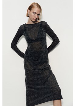 H & M - Sukienka z brokatowej siateczki - Czarny ze sklepu H&M w kategorii Sukienki - zdjęcie 169598506