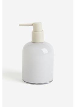 H & M - Szklany dozownik do mydła - Beżowy ze sklepu H&M w kategorii Dozowniki do mydła - zdjęcie 169598519