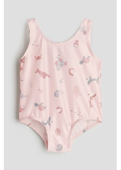 H & M - Wzorzysty kostium kąpielowy - Różowy ze sklepu H&M w kategorii Stroje kąpielowe dla niemowląt - zdjęcie 169598556