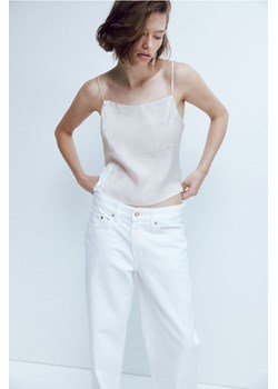 H & M - Top na ramiączkach - Szary ze sklepu H&M w kategorii Bluzki damskie - zdjęcie 169598729