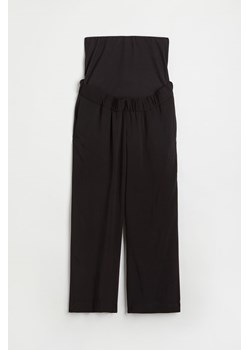 H & M - MAMA Spodnie przed kostkę - Czarny ze sklepu H&M w kategorii Spodnie ciążowe - zdjęcie 169598796