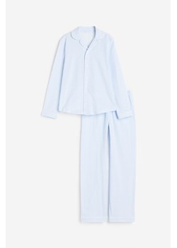 H & M - Dżersejowa piżama - Niebieski ze sklepu H&M w kategorii Piżamy dziecięce - zdjęcie 169599176