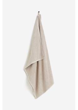 H & M - Duży ręcznik kąpielowy z frotte - Brązowy ze sklepu H&M w kategorii Ręczniki - zdjęcie 169599227