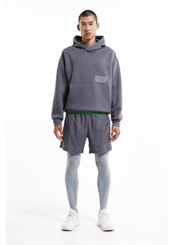 H & M - Bezszwowe legginsy sportowe DryMove - Szary ze sklepu H&M w kategorii Spodnie męskie - zdjęcie 169599349