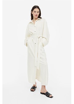 H & M - Jedwabna szmizjerka - Biały ze sklepu H&M w kategorii Sukienki - zdjęcie 169599398