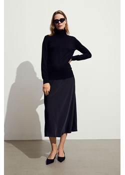 H & M - MAMA Sweter z golfem - Czarny ze sklepu H&M w kategorii Swetry ciążowe - zdjęcie 169599535