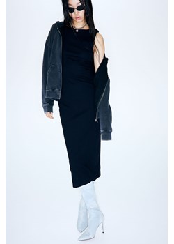 H & M - Sukienka bodycon w prążki - Czarny ze sklepu H&M w kategorii Sukienki - zdjęcie 169599556