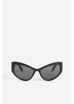 H & M - Okulary przeciwsłoneczne typu „kocie oczy" - Czarny ze sklepu H&M w kategorii Okulary przeciwsłoneczne damskie - zdjęcie 169599577