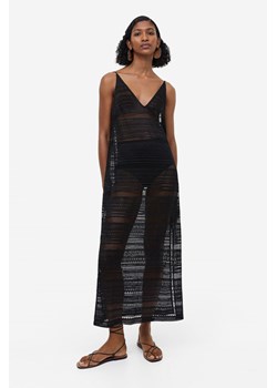 H & M - Sukienka bodycon z dekoltem w serek - Czarny ze sklepu H&M w kategorii Odzież plażowa - zdjęcie 169599727