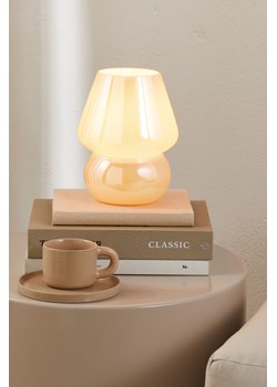 H & M - Szklana lampa stołowa - Beżowy ze sklepu H&M w kategorii Lampy stołowe - zdjęcie 169599769