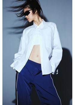 H & M - Bawełniana koszula oversize - Biały ze sklepu H&M w kategorii Koszule damskie - zdjęcie 169599795