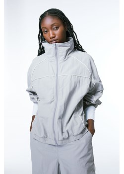 H & M - Nylonowa kurtka wiatrówka - Szary ze sklepu H&M w kategorii Kurtki damskie - zdjęcie 169599847