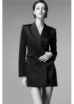 H & M - Dopasowana sukienka żakietowa - Czarny ze sklepu H&M w kategorii Sukienki - zdjęcie 169599895