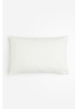 H & M - Poszewka na poduszkę z bouclé - Biały ze sklepu H&M w kategorii Poszewki na poduszki - zdjęcie 169599909